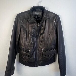 Kenneth Cole Reaction Genuine Leather Jacket
